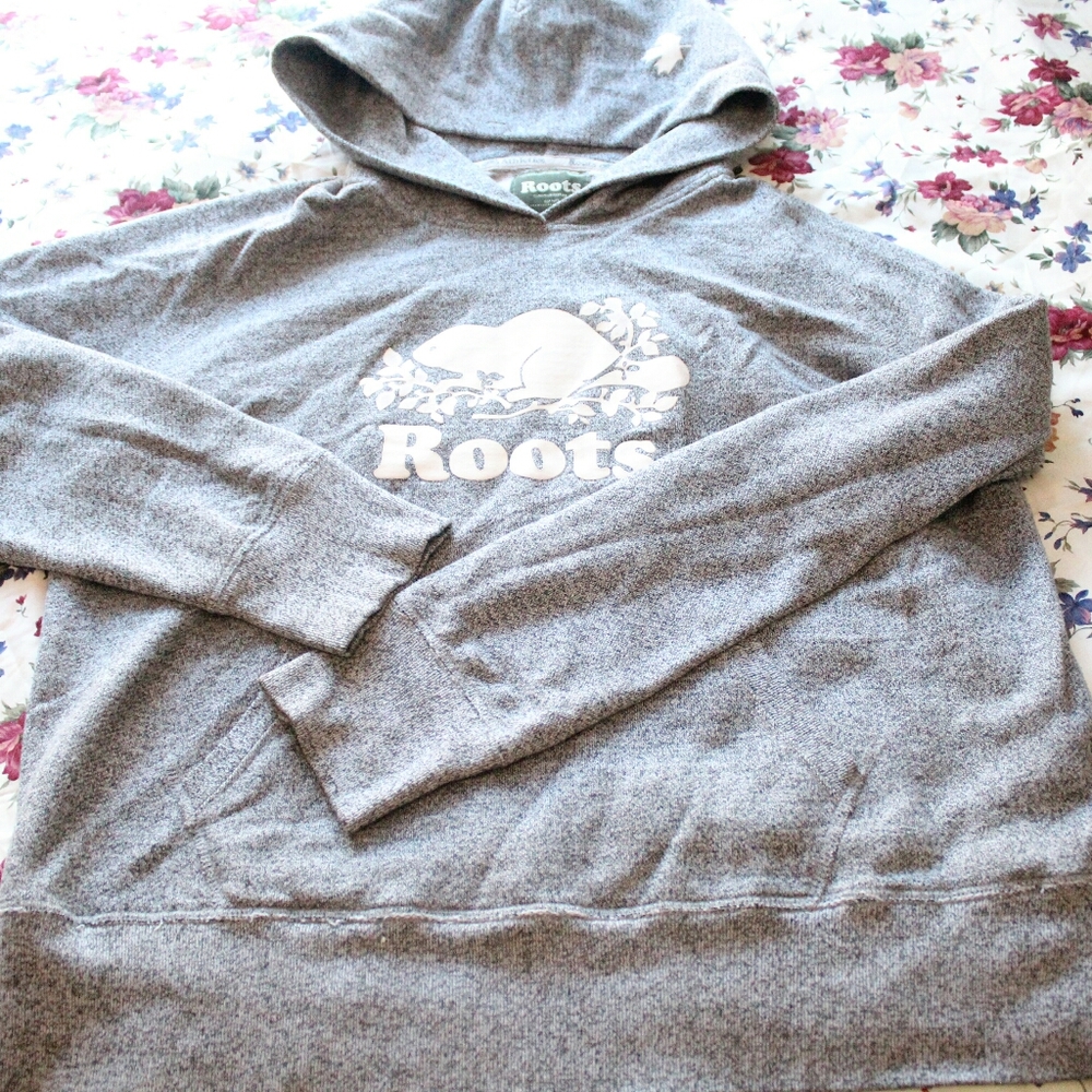 salt & pepper Roots hoodie